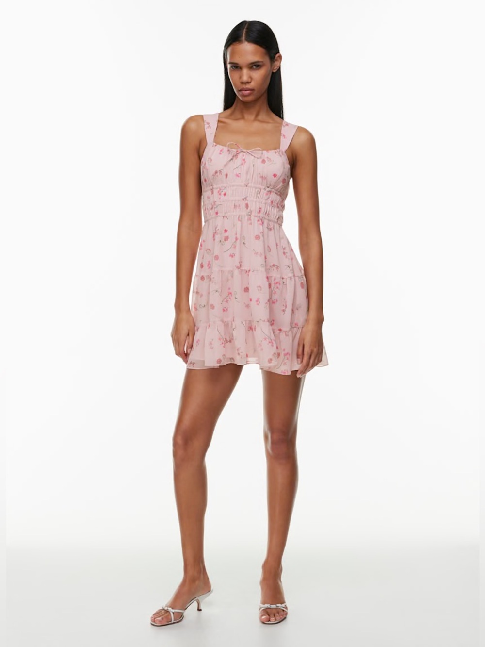 Aritzia Sunday Best Martine Dress Spring Medley Pink Size Medium